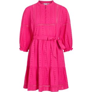 VILA A-lijn jurk roze