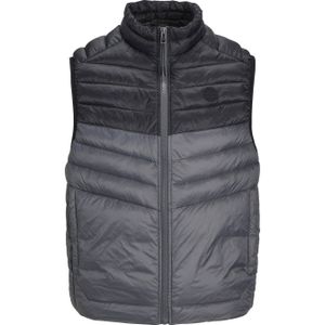 JACK & JONES ESSENTIALS bodywarmer JJESPRINT met logo asphalt