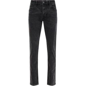 WE Fashion Blue Ridge slim fit jeans grey denim