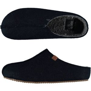 Apollo pantoffels donkerblauw