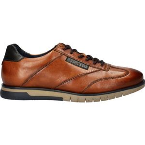 Bugatti leren sneakers cognac