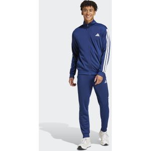 adidas Sportswear Senior trainingspak blauw/wit