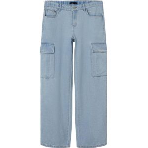 LMTD wide leg jeans NLFTARTIZZA light blue denim
