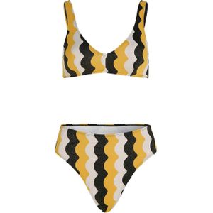 O'Neill voorgevormde bikini Beach Vintage Haley geel/zwart/wit