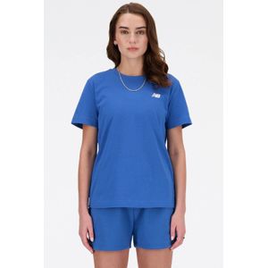 New Balance T-shirt kobaltblauw