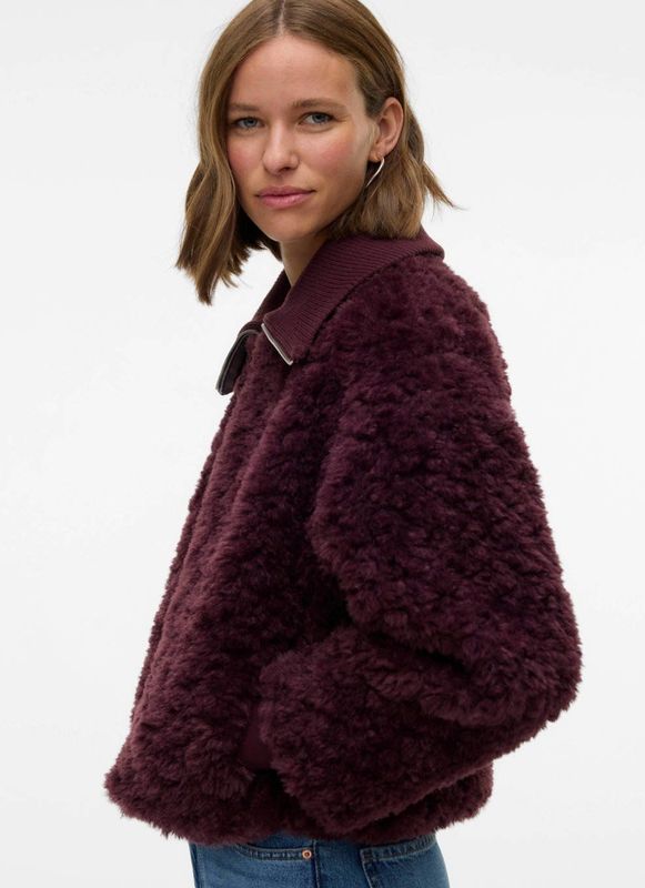 VERO MODA jack donkerrood