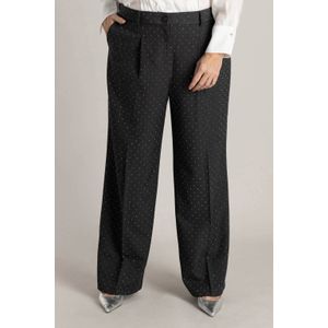 YEST - CURVE Hedwig Essential Bottoms - Grijs - Pantalon - Wijde Pasvorm - 32 inch