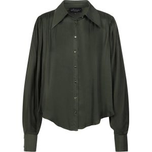 Elvira Collections - Blouse Charlotte - Donkergroen