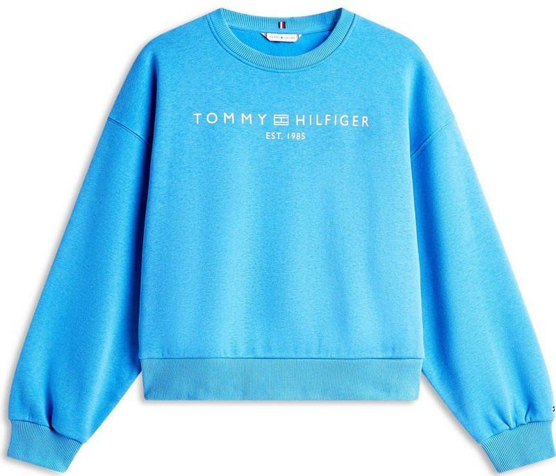 TOMMY HILFIGER Sweatshirt  azuur / wit
