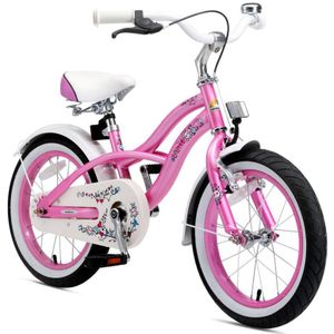 BikeStar Cruiser kinderfiets 16 inch roze