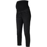 Noppies cropped zwangerschaps slim fit jeans Mila black dark wash