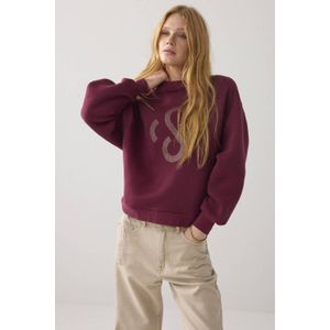Summum sweater donkerrood