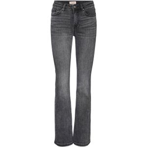 VERO MODA flared jeans VMFLASH grey denim