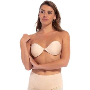 MAGIC Bodyfashion voorgevormde strapless plak bh Backless Beauty lichtbeige