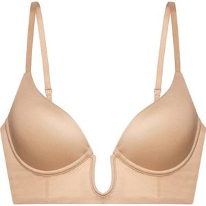 Dorina laag uitgesneden voorgevormde beugelbh Sublime Sculpt beige