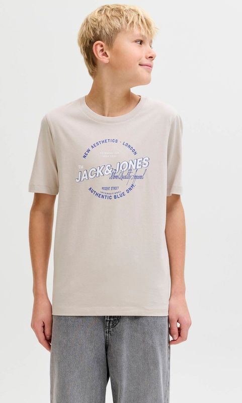 JACK & JONES JUNIOR T-shirt ecru