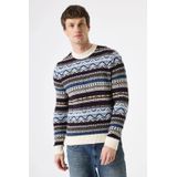 GARCIA - Effen Trui - Wit - Lange Mouw