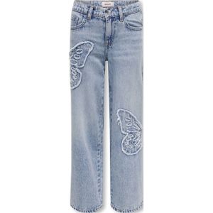 KIDS ONLY - Jeans - Lichtblauw - Wide Leg Pasvorm - 100% Katoen