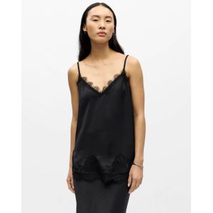 OBJECT spaghettitop zwart