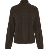 ICHI Trui 'IHMYLLE'  bruin