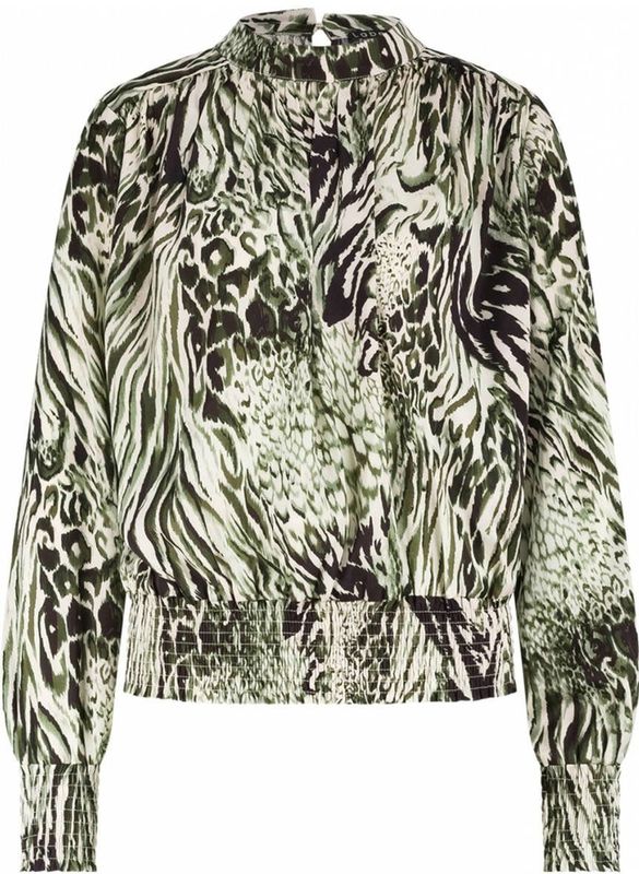 LabeL DOT - Top - Groen - 100% Polyester - Lange Mouwen