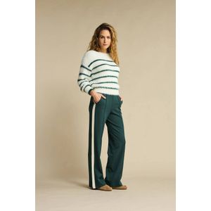 Red Button Trui ecru (Maat: XS) - Streep - Halslijn: Ronde hals,