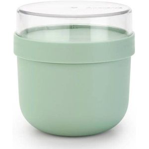 Brabantia Make & Take Yoghurt Beker To Go - 0,5 l - Kunststof - Jade Green
