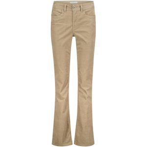 Red Button corduroy flared jeans Babette fine cord clay