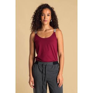 Ivy Beau mouwloze top rood