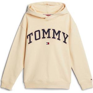 Tommy Hilfiger hoodie met logo ecru