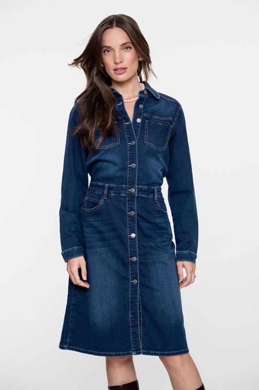 Geisha - Spijkerjurk - Blauw - Mini