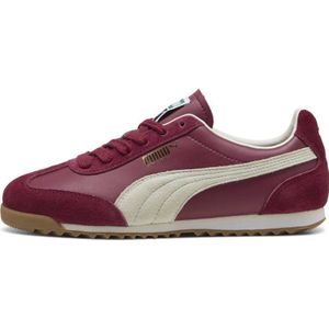 Puma - Arizona Retro - Sneakers - Donkerrood/Ecru
