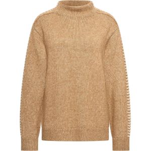 CLAUDIA BY CLAUDIA STRÄTER coltrui camel gebreid