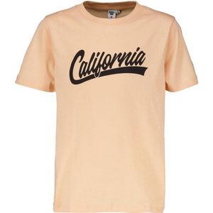 America Today T-shirt met printopdruk perzik