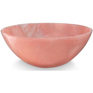 vtwonen Fruitschaal - Resin Pink - Roze - 23 x 9 cm