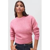 MANGO TEEN trui roze gebreid