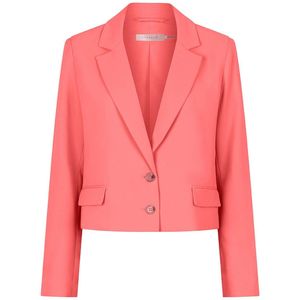 Esqualo cropped blazer roze