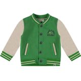 Babyface baby baseball jacket groen/offwhite