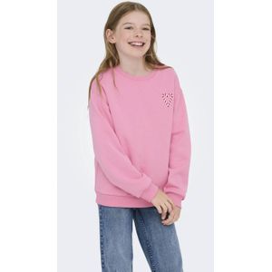 KIDS ONLY GIRL kerstsweater met backprint roze
