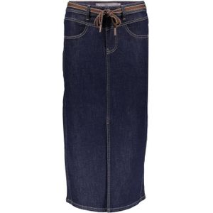 Geisha denim spijkerrok dark blue denim