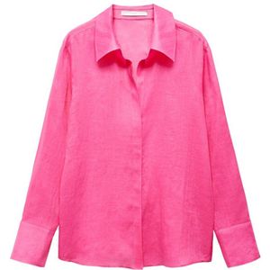 Mango blouse roze