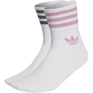 adidas Originals sokken GLT - set van 2 wit/roze/zwart