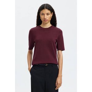 Glitter - Gebreide Top - Halflange Mouwen - Loose Fit