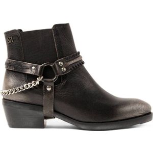 Lazamani - Chelsea Boots - Grijs - Leren