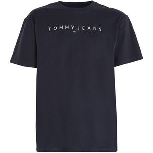 Tommy Jeans T-shirt met printopdruk dark night navy