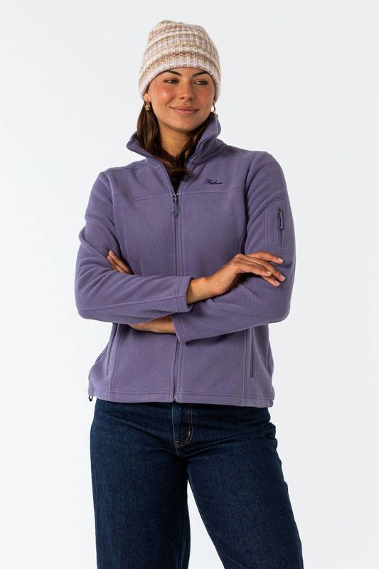 Falcon fleece vest Carlien paars
