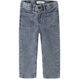Wide Fit Jeans - Denim - Verstelbare Taille - Baggy Fit bij Heupen