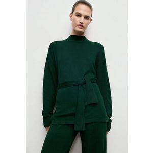 MANGO - VIEIRI - Trui - Donkergroen - Losse Pasvorm - Lange Mouwen