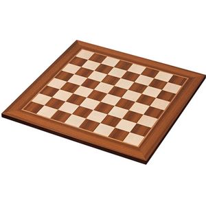 Philos Houten Schaakbord London - Veld 45 mm | Geschikt voor 2 spelers | Leeftijd: Alle niveaus | Bord 45 x 45 cm