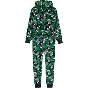 WE Fashion Onesie game controllers Donkerblauw/grijs/groen